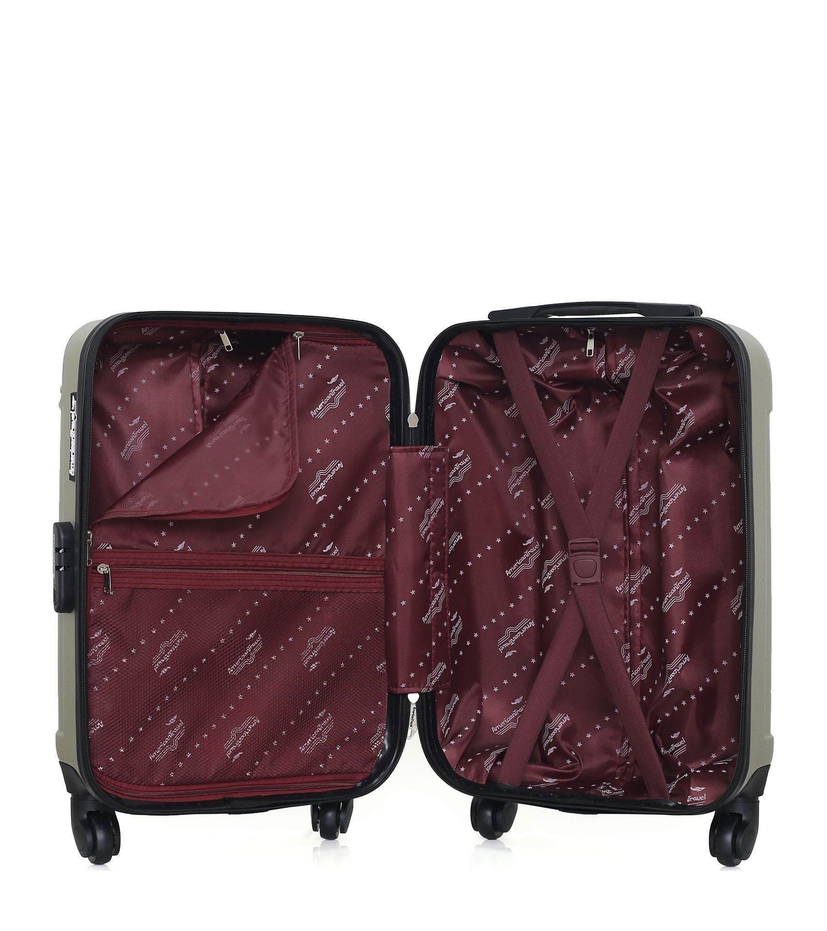 Valise Cabine ABS HARLEM-E 4 Roues 50 cm