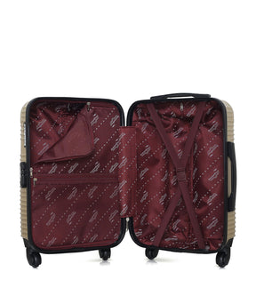 Lot de 2 Valises Rigides Cabine et Cabine XXS MEMPHIS