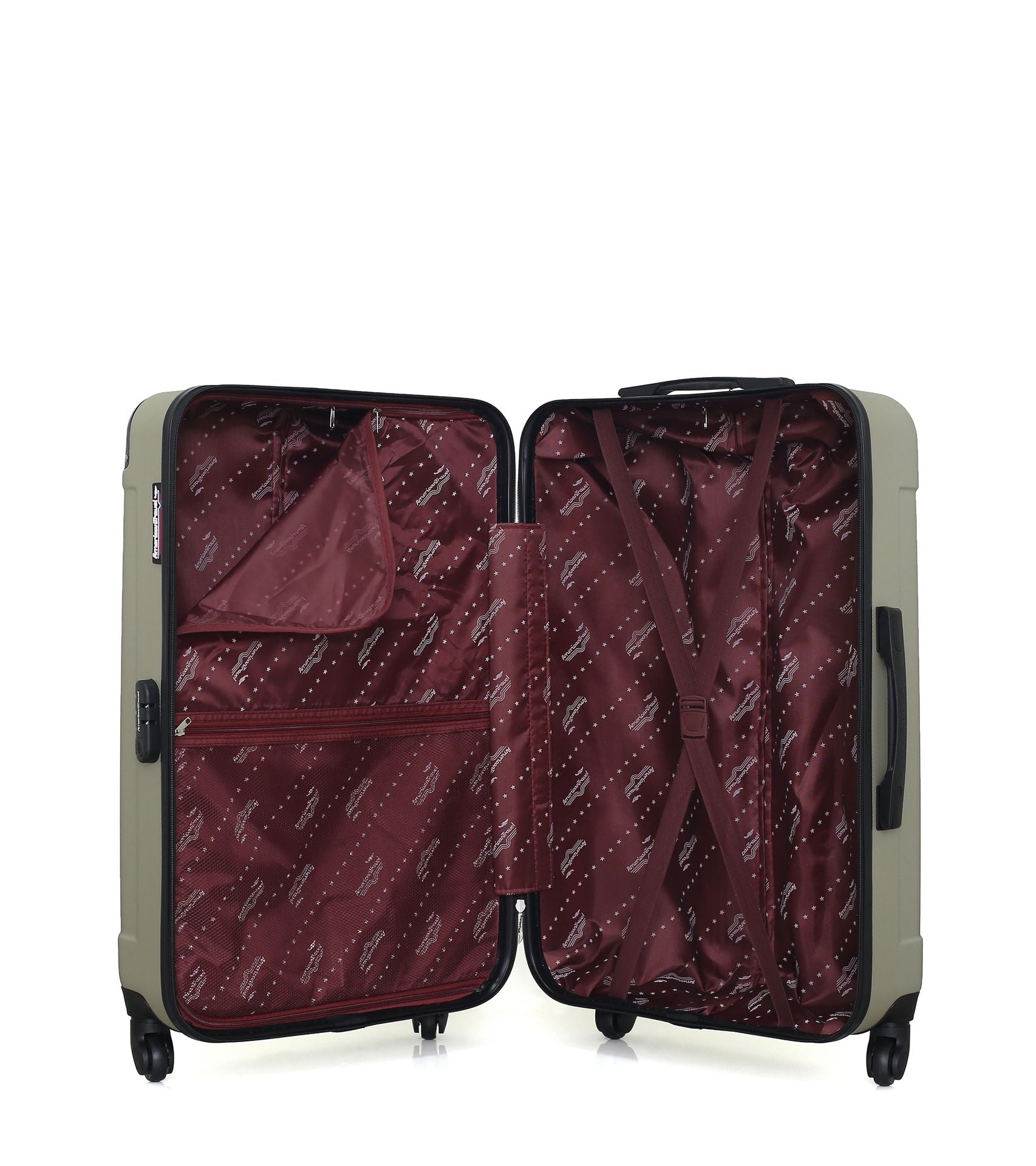 Valise Grand Format ABS HARLEM-A 4 Roues 70 cm